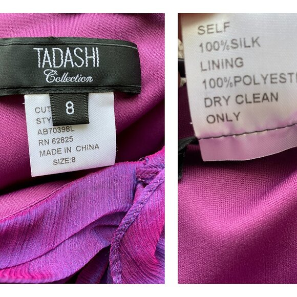 Designer Evening Gown Prom Pageant Special Occasion Red Carpet Formal Dress 8 M - Picture 10 of 10